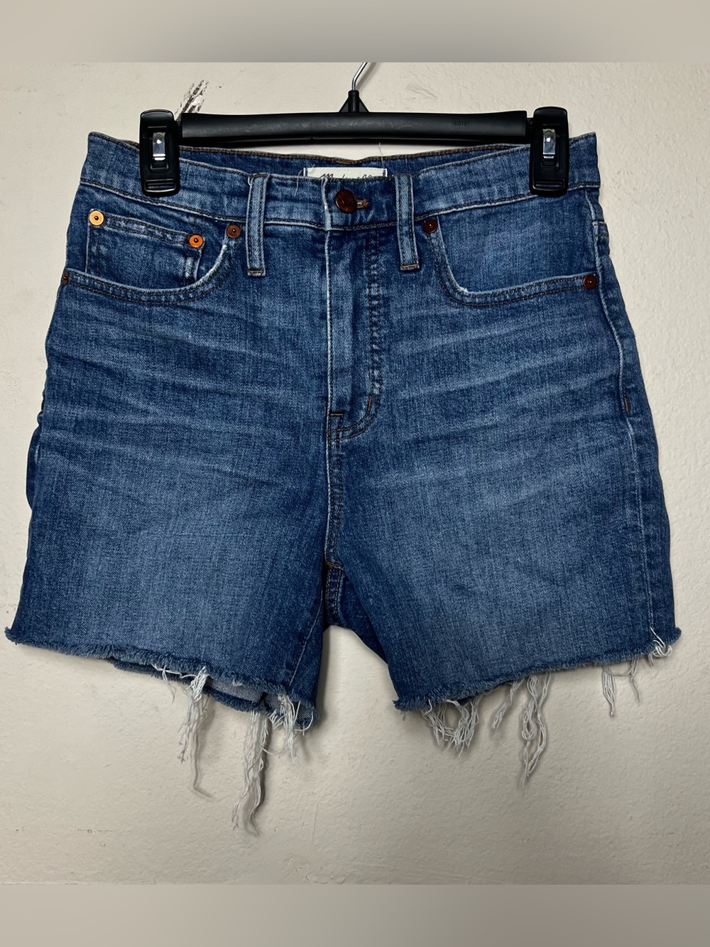 Madewell Classic Blue Denim Jean Shorts